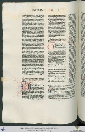 Prologus beati Hieronimi presbiteri in librum Thobię