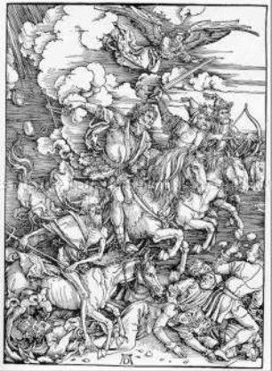 Offenbarung des Johannes: Die vier apokalyptischen Reiter (aus der Apokalypse)