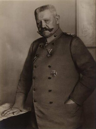 Generalfeldmarschall Paul von Hindenburg