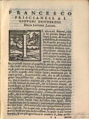 De primi principii della lingua romana