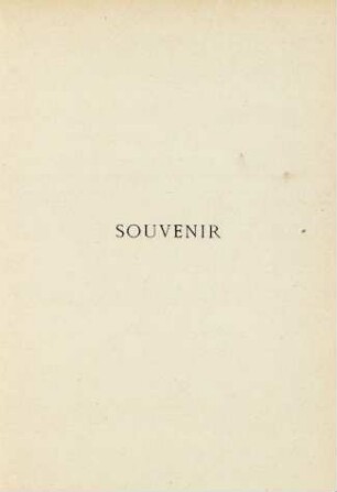 Souvenir