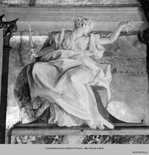 Zyklus der Geschichte des Herkules und Tugendpersonifikationen : Justitia