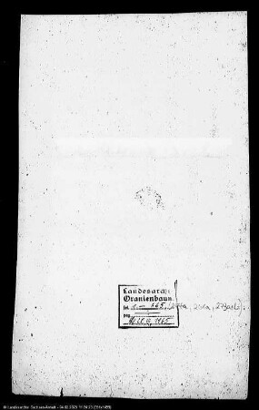 Rechnungssache des Amtsschreibers Ernst Philipp Eisenberger