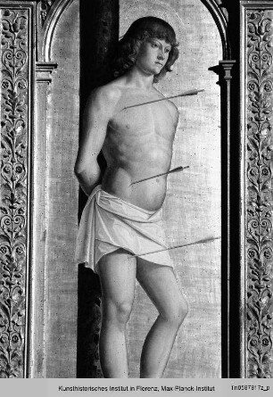 Polyptychon des Heiligen Bartholomäus : Der Heilige Sebastian