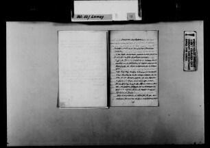 Schreiben von N.N. Forster, Mannheim, an August Lamey: Zusendung von Zeugnissen und Gutachen.