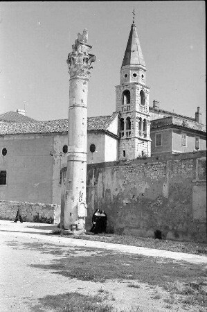 Zadar: Pranger, korinthische Säule