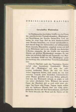 Dreissigstes Kapitel Unverhofftes Wiedersehen