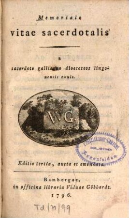 Memoriale vitae sacerdotalis