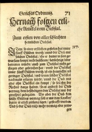 Hernach folgen etliche Artickel vom Diebstal.