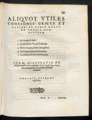 Aliquot Utiles Conciones ...