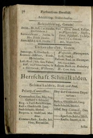 Herrschaft Schmalkalden