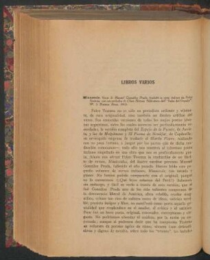 Libros varios