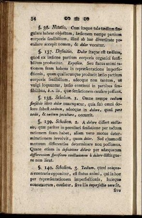 §. 36. [136] Notatio – §. 270. Scholion