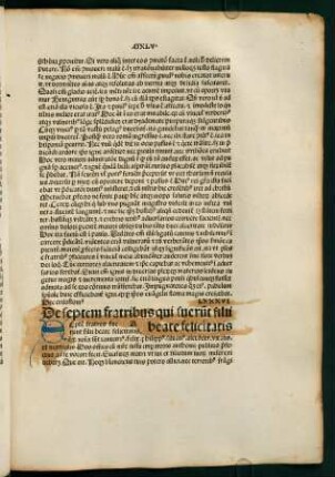 LXXXVI. De septem fratribus qui fuerung filii beate felicitatis - LXXXVII. De sancta Theodora