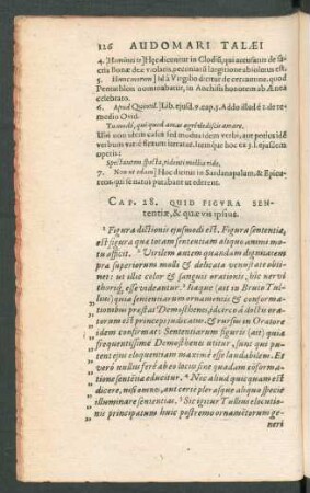 Cap. 28. Quid Figura Sententiae, & quae vis ipsius.