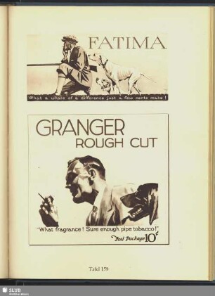 Granger rough cut. "What fragrance! Sure enough pipe tobacco!"