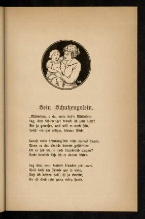 77-78, Sein Schutzengelein. Gedicht.
