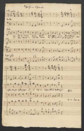 14. Schluß-Choral: Was seid ihr Leiden dieser Erden