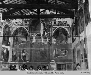 Freskenzyklus in der Sala degli Imperatori : Ostwand