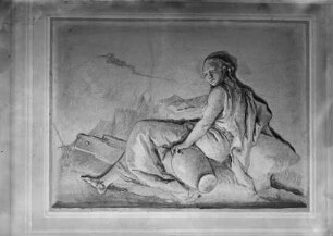 Olympische Götter — Allegorische Frauenfigur
