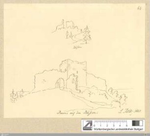 Ruine auf dem Bussen