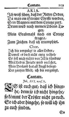 Cantate.