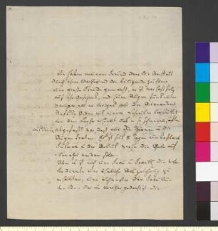 Brief von Willemer, Johann Jakob an Goethe, Johann Wolfgang von