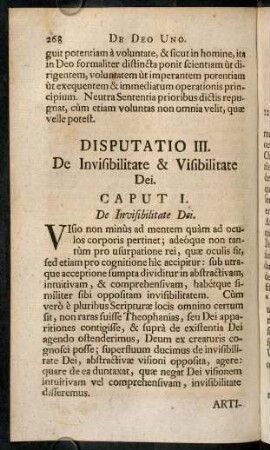 268-428, Disputatio III.