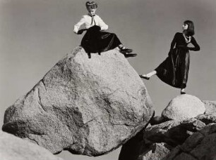 Modeaufnahme, Modelle Beth Hertzler und Judith Underwood