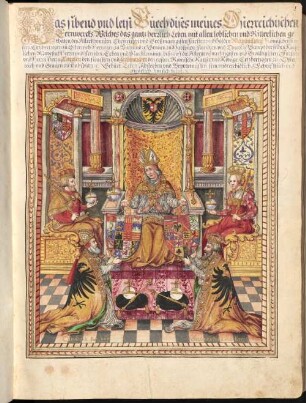 Ehrenspiegel des Hauses Österreich (Buch VII) - BSB Cgm 896