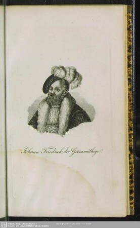 Johann Friedrich der Grossmüthige