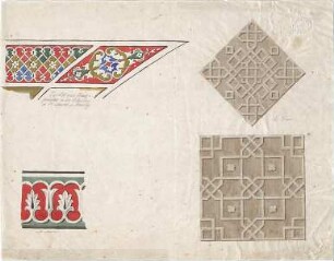 Riedel, Eduard; Ornamente - Details