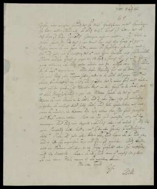 Nr. 61: Brief von Karl Otfried Müller an August Böckh, Göttingen, 4.9.1832