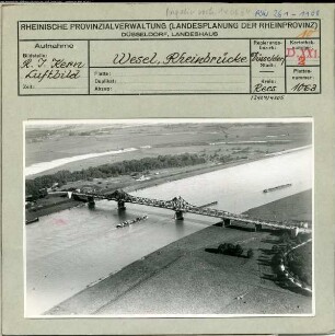 Wesel, Rheinbabenbrücke