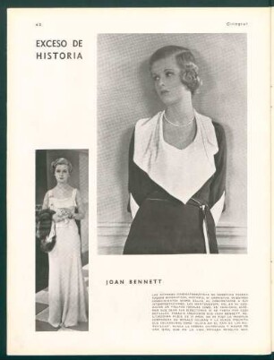 Excesos de historia - Joan Bennett