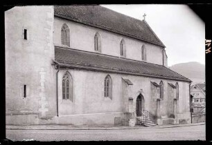 Evangelische Pfarrkirche; Seitenschiff außen