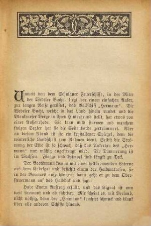 Kajüts-Passagiere : Von Heinrich Smidt. Heinrich Smidt, Seegeschichten und Marinebilder. Berlin, Allgemeine Deutsche Verlags-Anstalt, 1855