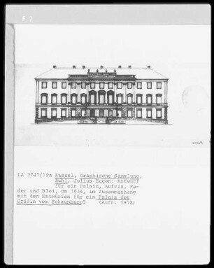 Kassel & Palais der Gräfin von Schaumburg