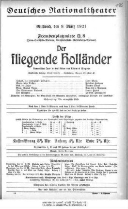 Der fliegende Holländer