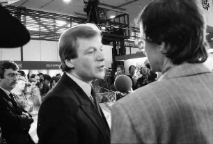 Berlin: ITB; 750 Jahrfeier Berlin 1987; ITB Stand; Modell zum Jubiläum Straße 17. Juni