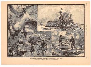 Die Katastrophe auf dem Panzerschiff "Brandenburg"