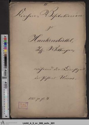 Hankensbüttel: Visitationsakten