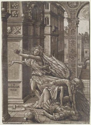Der Tod überfällt ein Liebespaar