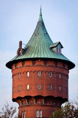 Deutschland. Niedersachsen. Cuxhaven. Historischer Wasserturm. Erbaut 1897