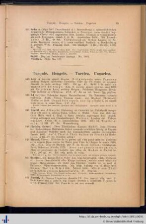 Turcica. Ungarica.