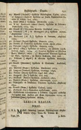 121-129, Lexica Realia.