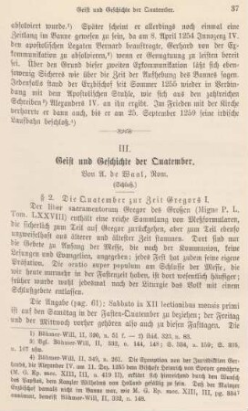 37-55 Geist und Geschicte der Quartember : Schluß