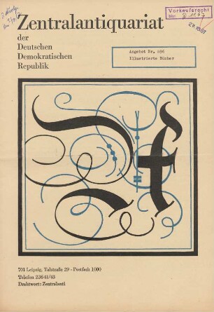 Nr. 896: Illustrierte Bücher