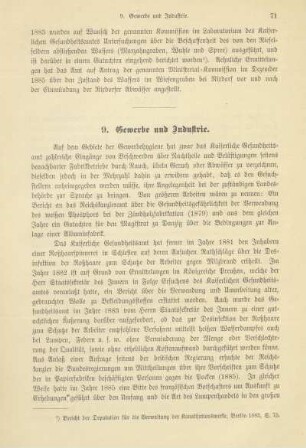 9. Gewerbe und Industrie