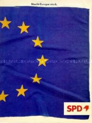 Flugschrift der SPD zur Europawahl 1984